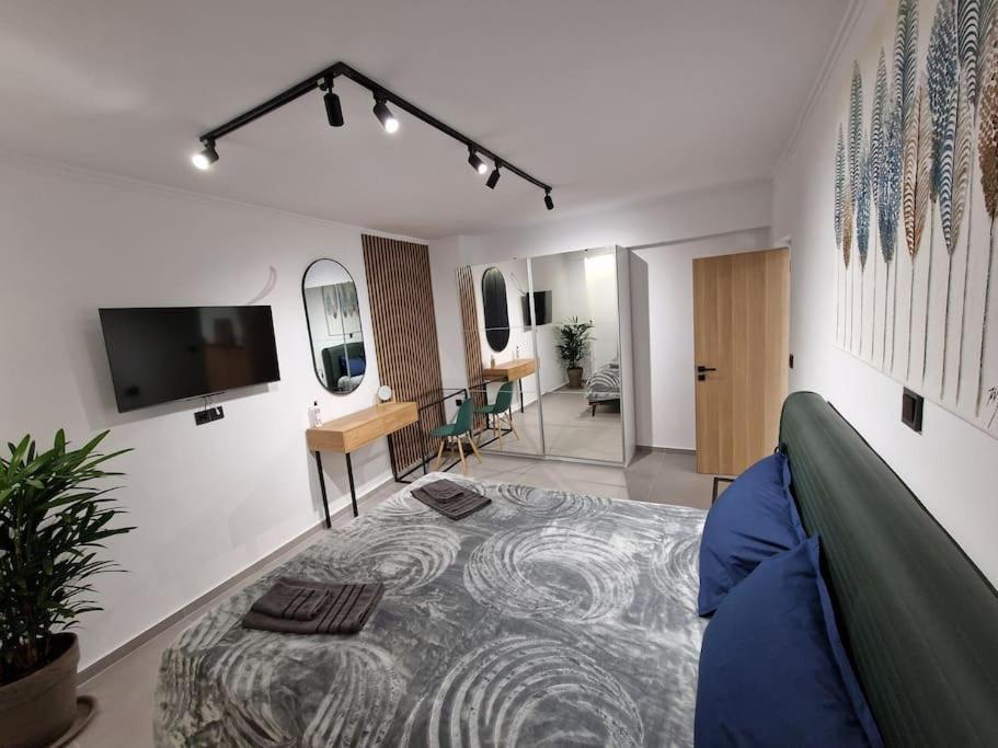Patras Blue Sea And Sky Deluxe Apartment Exterior foto